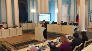 Николай Любимов отчитывается перед заксобранием – фото и видео