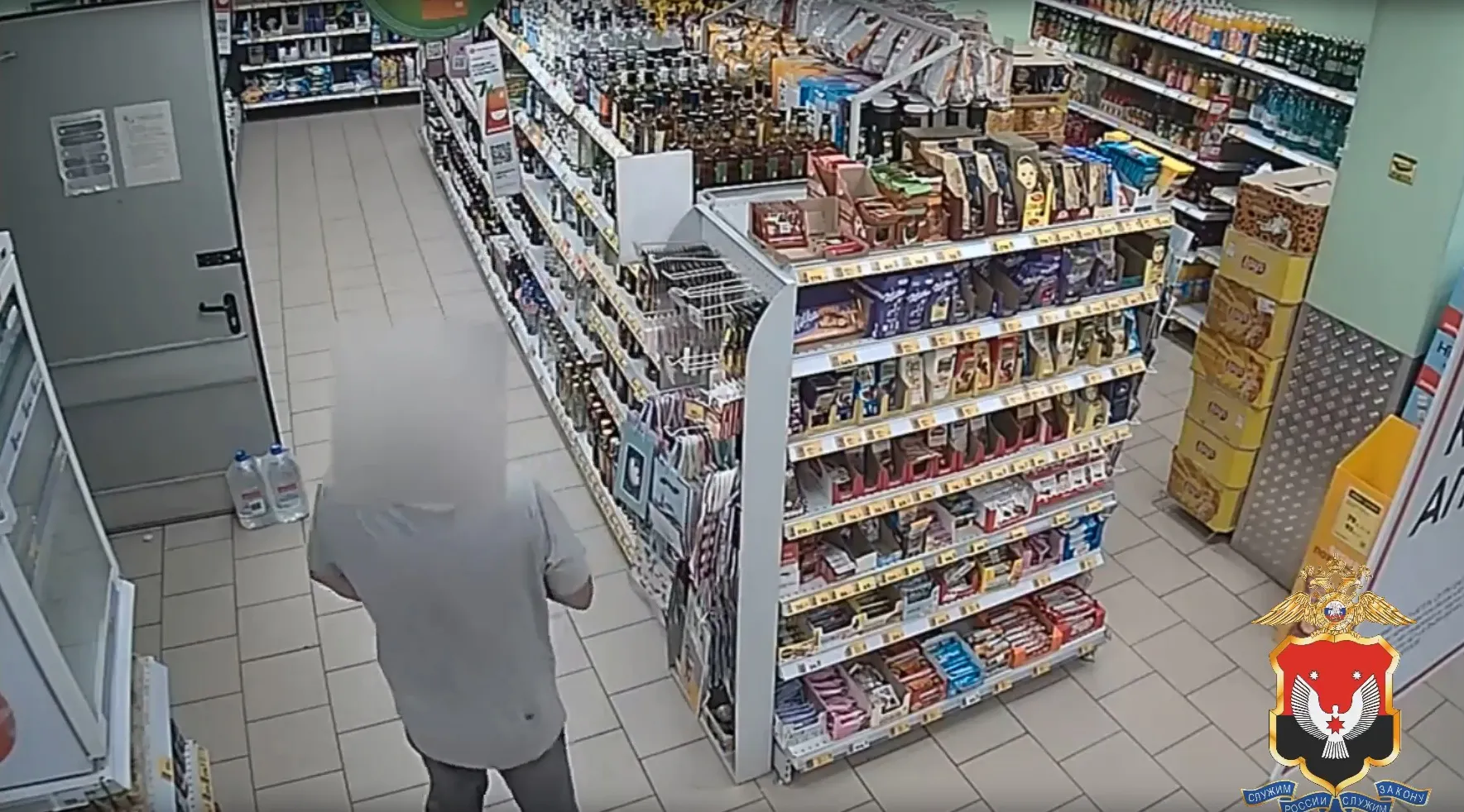 В Удмуртии задержан подозреваемый в грабеже из супермаркета