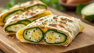 Кабачки, сыр, яйца через терку и в лаваш – хрустящий и сочный рулет на сковородке за 10 минут