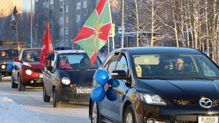 Интинцы отметили День автомобилиста автопробегом