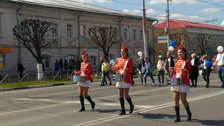 Первомайская демонстрация: как это было год назад