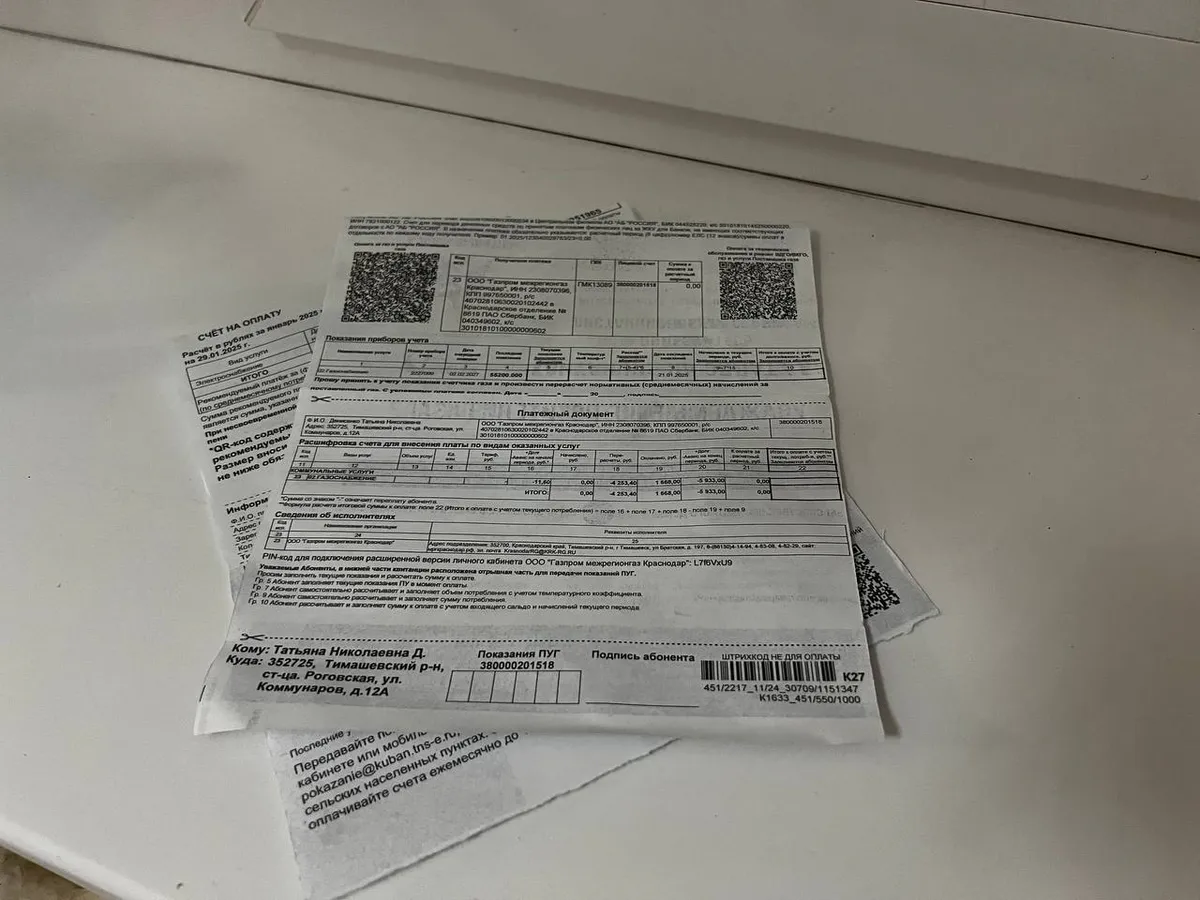 "Можем забыть о бумажных квитанциях": россиянам хотят вернуть единый платежный документ для оплаты "коммуналки"