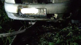 Пожарные Карабаново потушили огненную «Ладу Калину»