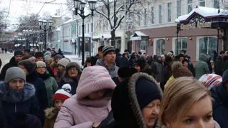 На фестивале "Рязанский пирожок" рязанцам не хватило пирожков