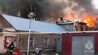 Из горящего подвала дома на ул. Беляева в Пензе спасли 49-летнего мужчину