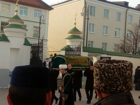 Церемония прощания с Сакиной Шаймиевой