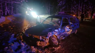 В Коми выезд на встречку отправил водителя Daewoo на больничную койку