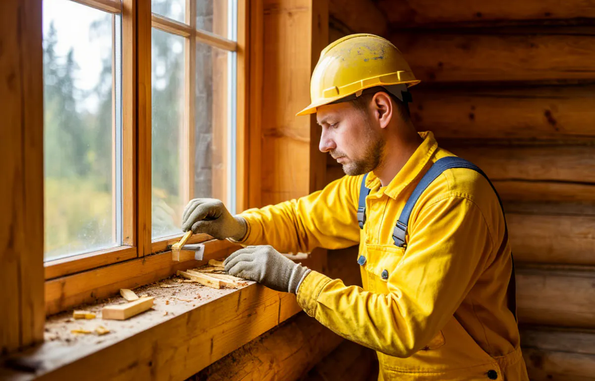 Подоконник больше не холодный, перестало дуть из стыков: 3 шага - и дома тепло даже в -35
