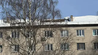 В Коврове на Северном проезде обрушилась часть крыши жилого дома