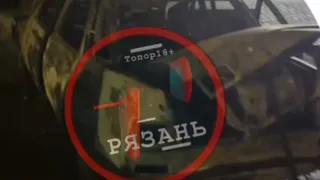 В рязанской Дашково-Песочне потушили горящий автомобиль за 16 минут