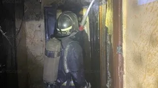 Из горящего дома в Александрове эвакуировали пятерых жильцов