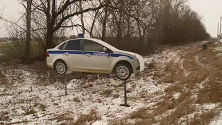 На муляжи автомобилей ДПС в Рязани установят проблесковые маячки