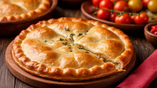 Каждый день готовлю на сковородке этот простой осетинский пирог: семья съедает вместо хлеба — рецепт за 10 минут
