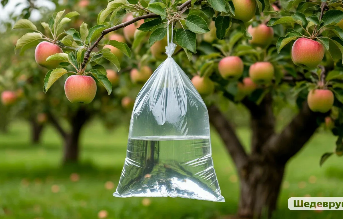 Соседи крутили у виска, а теперь тоже так делают: пакет с водой помогает защитить урожай лучше, чем любые химикаты