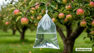 Соседи крутили у виска, а теперь тоже так делают: пакет с водой помогает защитить урожай лучше, чем любые химикаты