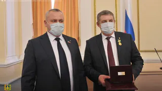 Александр Богомаз награжден золотой медалью Министерства сельского хозяйства