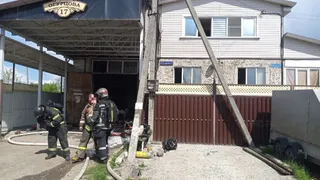 Пожар в селе Добрынское Суздальского района охватил частный дом