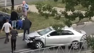 Подробности: в Дашково-Песочне после столкновения с Шевроле перевернулся Хюндай