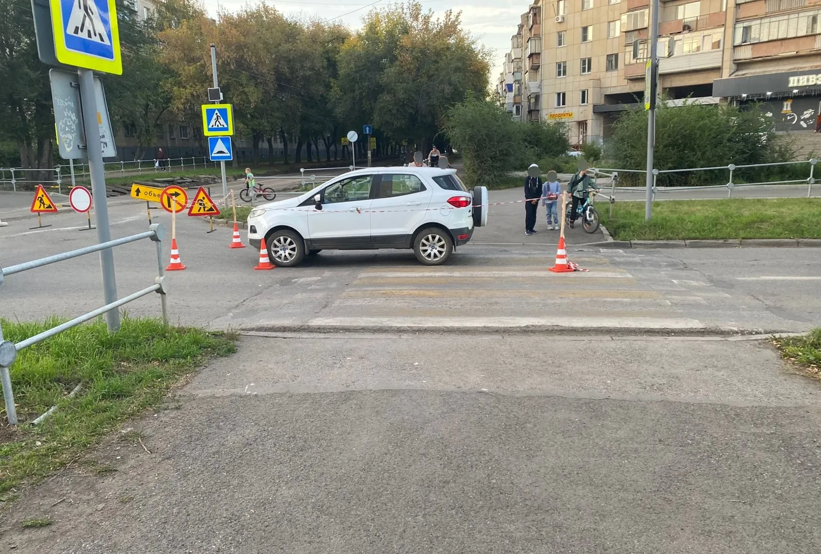 За сутки в Магнитогорске зафиксировано два наезда на пешеходов в зоне нерегулируемых переходов