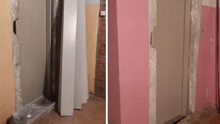 Работы ведутся с прошлого года: на улице Керамзавода девятиэтажка осталась без лифта