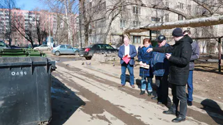 Сорокина проверила уборку мусора в дворах Рязани