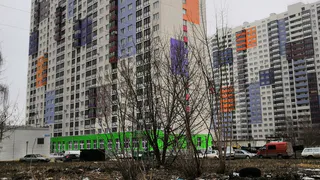 На Московском шоссе возле новостроек образовалась свалка