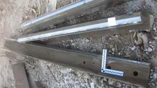 Трех муромлян поймали на краже рельсов с железнодорожных путей