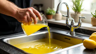 Решила проблему засоров раз и навсегда: 1 стакан в слив — и трубы чистые, ни жира, ни волос, ни кусочков еды