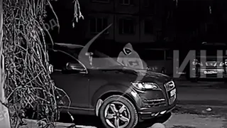 Дерзкий поджог Audi Q7 произошел в Челябинской области