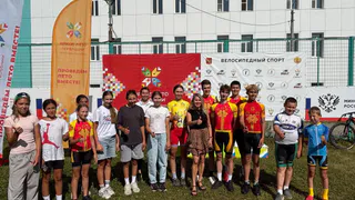 Олимпийская чемпионка провела мотивационную встречу с юными велосипедистами Чувашии