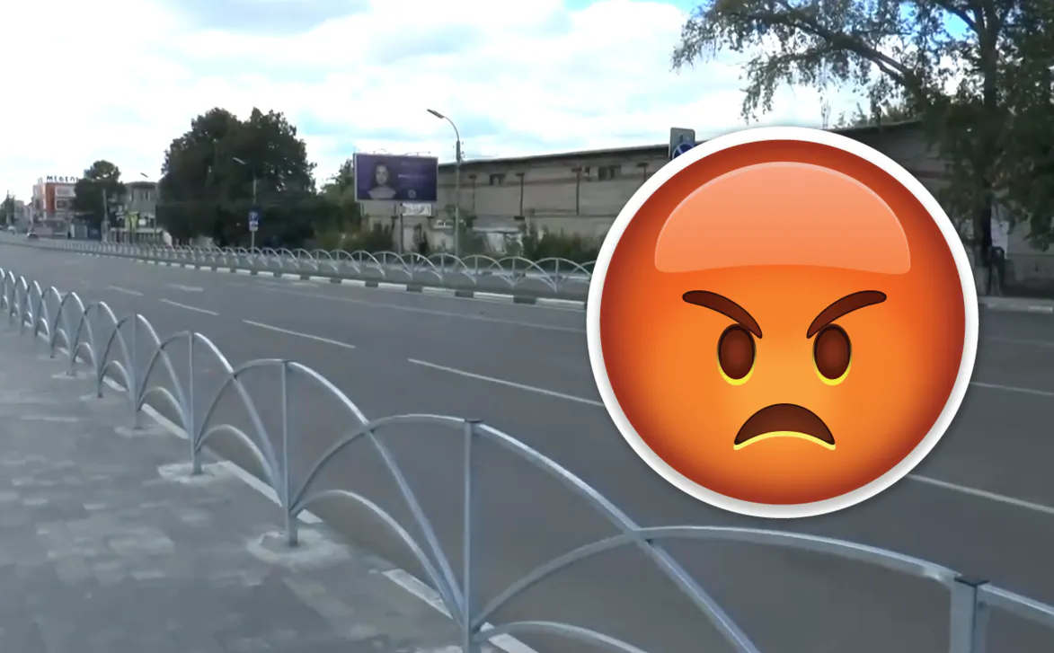 Вокруг одни заборы! Рязанец раскритиковал перекресток Высоковольтной и Весенней