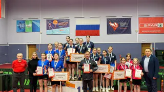 Ребята из Коми заняли призовые места на турнире СЗФО по настольному теннису