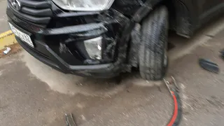 " В припаркованный автомобиль врезался пьяный водитель" - на улице Новоселов ищут очевидцев ДТП