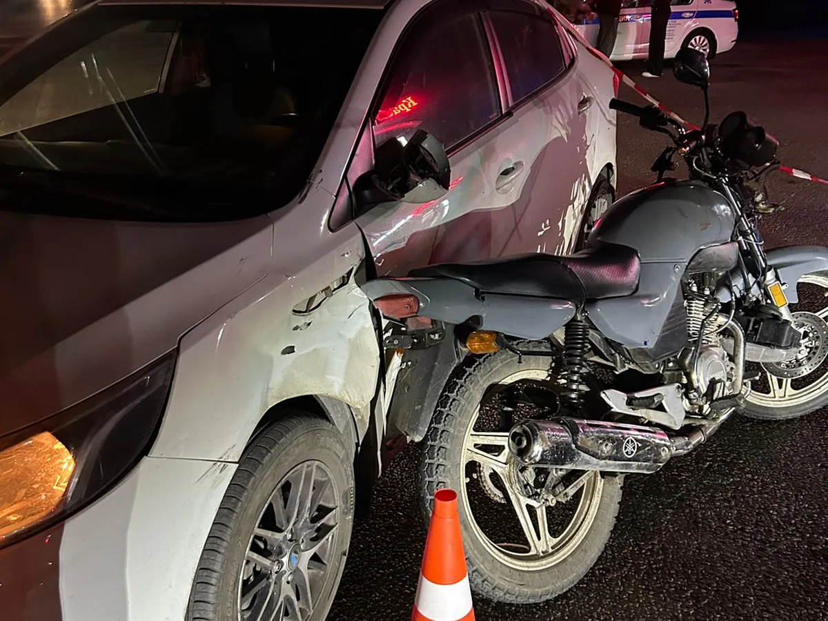 В Магнитогорске за сутки произошло два ДТП с участием мототранспорта: пострадал несовершеннолетний водитель мопеда