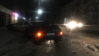 На Вокзальной столкнулись сразу три автомобиля