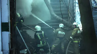 В Ухоловском районе ночью 62-летняя женщина скончалась из-за пожара