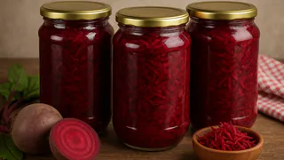 Моя лучшая заготовка - универсальная свёкла на зиму: и в салаты, и в борщи, и с хлебом на завтрак
