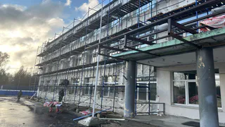 В Ковровском районе подрядчик отстаёт от графика капремонта Краснооктябрьской школы