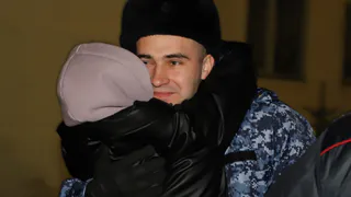 Сводный отряд полиции вернулся в Рязань из командировки на Северном Кавказе