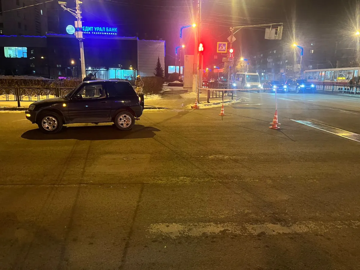 В Магнитогорске завершено расследование февральского ДТП с пешеходом на "зебре"