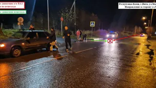 В Инте водитель ВАЗа сбил женщину на пешеходнике