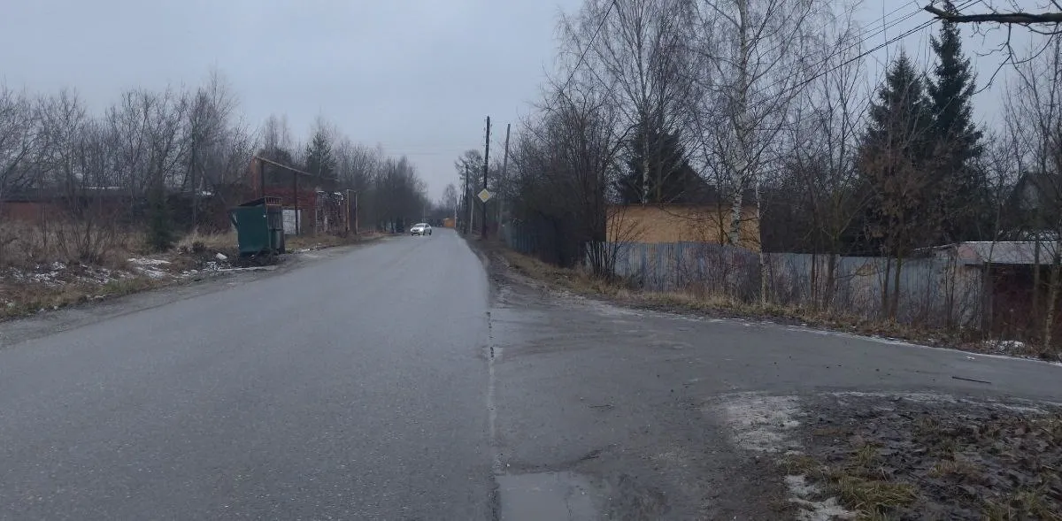 На Железнодорожной улице в Кольчугино нет тротуаров