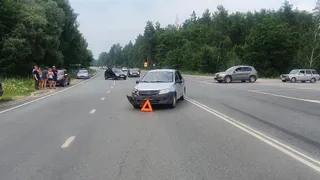 Пострадали дети: под Рязанью Лада не уступила Рено