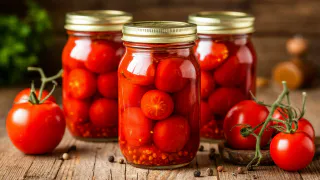 Каждый год делаю помидоры по-фински на зиму без уксуса и зелени (храню в квартире)