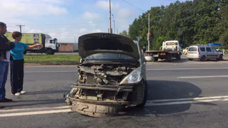 Под Рыбным столкнулись две легковушки, есть пострадавшие