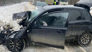 В Клепиковском районе в ДТП с грузовиком пострадал 23-летний водитель Chervrolet