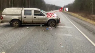 В Коми Great Wall выбросило на отбойник: водитель получил множественные травмы