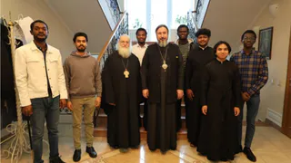 Митрополит Савватий встретился с африканскими студентами духовных семинарий