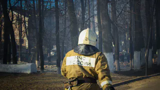 Пожар в Скопинском районе. Сгорел жилой дом