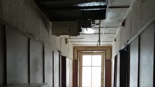 В одном из домов поселка Строитель обрушился потолок